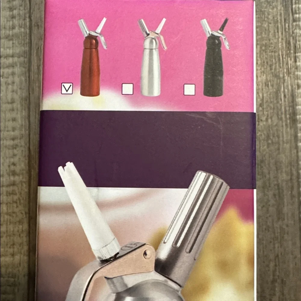 NIB‎ Mastrad Metal Mousse Whipper